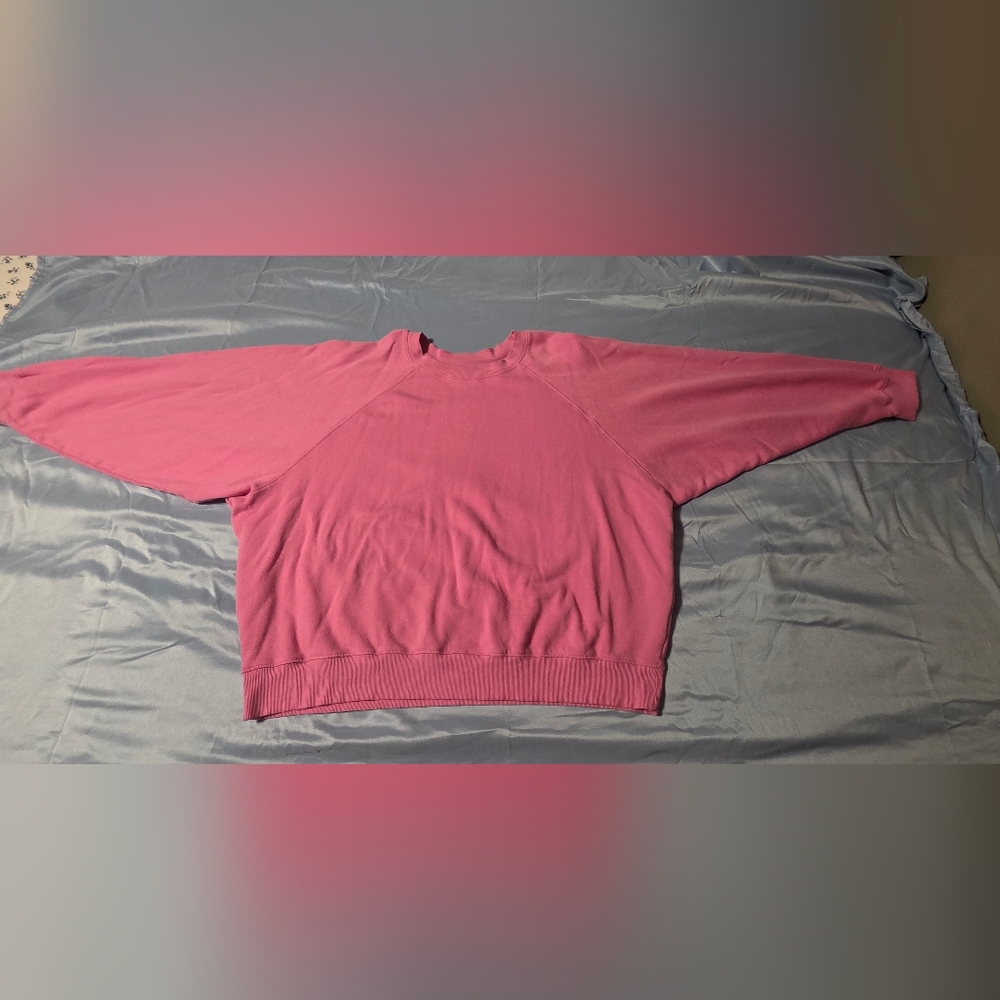 Old Navy Bright Pink Crewneck Sweatshirt